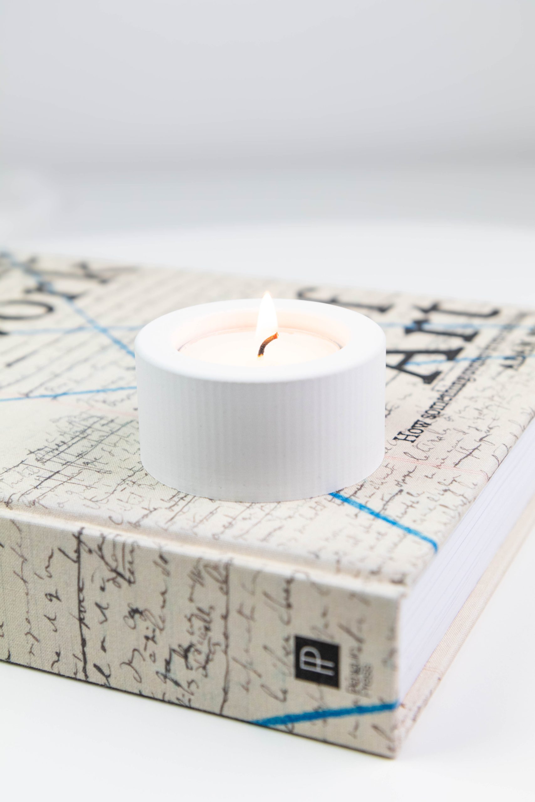 Apvali arbatinės žvakės žvakidė (maža) - Image 3
