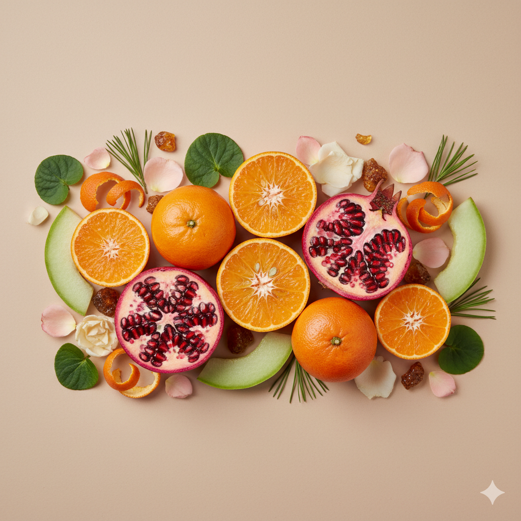 Mandarinų ir granatų kvapo sojų vaško žvakė - Time to Enjoy - Image 11